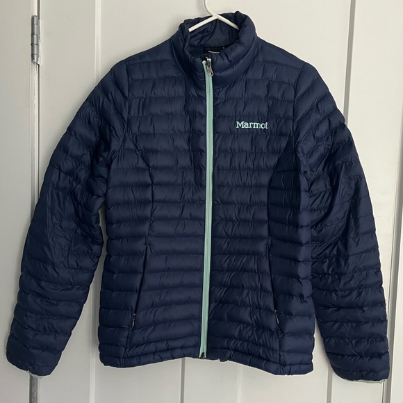 Marmot two in one ski jacket with puffer - Picture 9 of 10